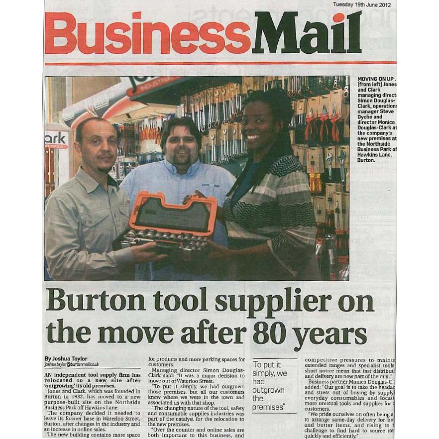 Burton Mail 19th June 2012